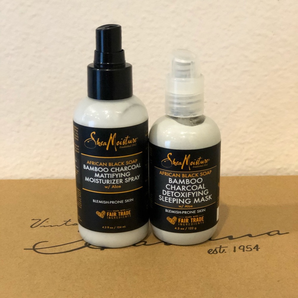 Shea Moisture African Black Soap Set